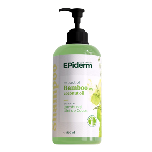 EPIDERM SAMPON 500ML EXTRACT BAMBUS SI ULEI COCOS