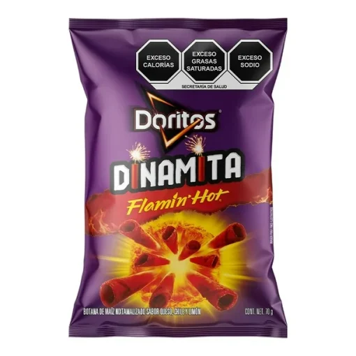 DORITOS 70GR DINAMITA FLAMIN HOT