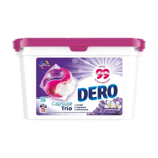 DERO TRIO CAPS LAVANDA 15X15.4ML