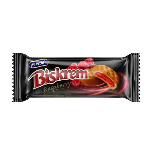 BISKREM BISCUITI 80GR ZMEURA