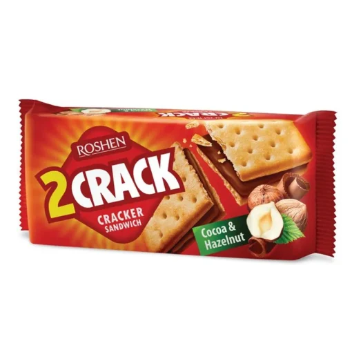 ROSHEN BISCUITI 2CRACK 235GR CACAO/ALUNE