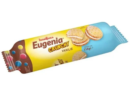 DOBROGEA BISCUITE EUGENIA 168GR CRUNCHY VANILIE