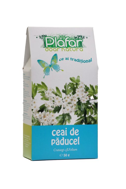 PLAFAR CEAI DE PADUCEL CU FLORI 50GR FOLIUM CRATAEGI