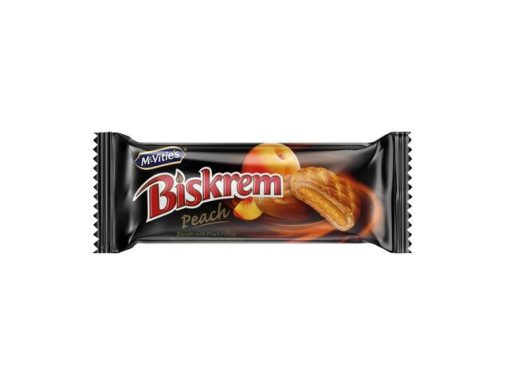 BISKREM BISCUITI 80GR PIERSICA
