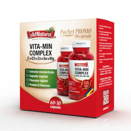 AD NATURA VITAMINA COMPLEX PACH /60+30 CPS