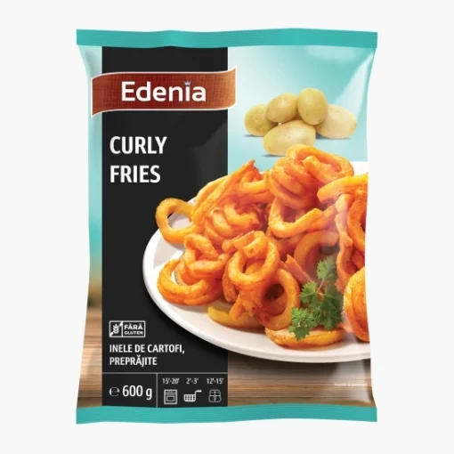 EDENIA CURLY FRIES 600GR