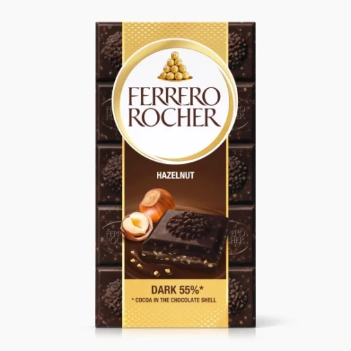 FERRERO ROCHER CIOCOLATA NEAGRA 70% 90GR ALUNE PADURE