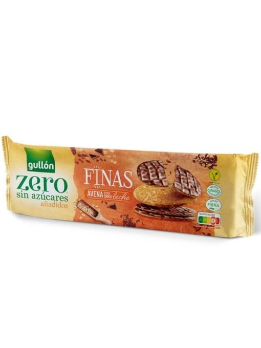 GULLON BISCUITI FINAS F ZAHAR 150G CIOCO/LAPTE