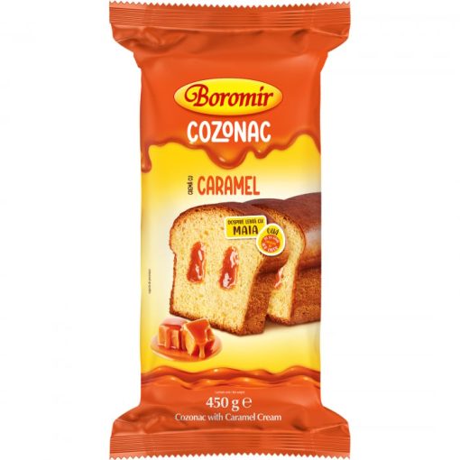BOROMIR COZONAC 450GR CARAMEL
