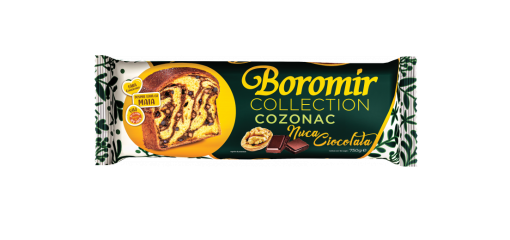 BOROMIR COZONAC COLECTIE NUCA 750GR CIOCO