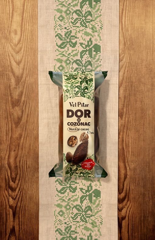 DOR COZONAC POST 500GR NUCA/CACAO