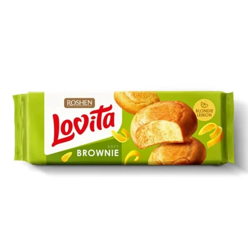 ROSHEN LOVITA BISCUITI BROWNIE 152G LAMAIE