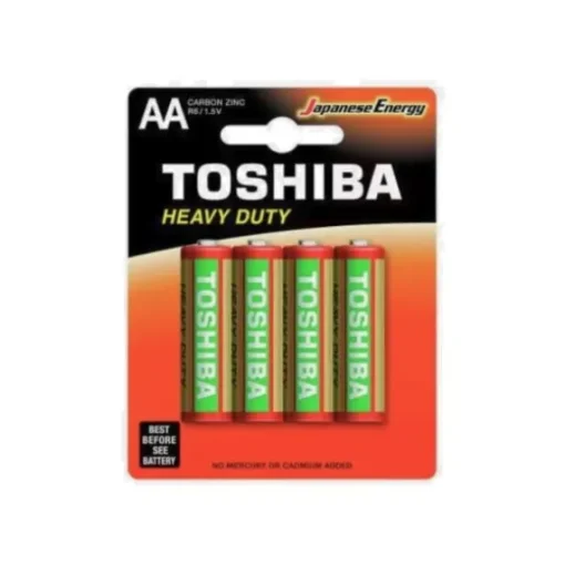 TOSHIBA BATERII R6 ZINC HD 4BUC/SET