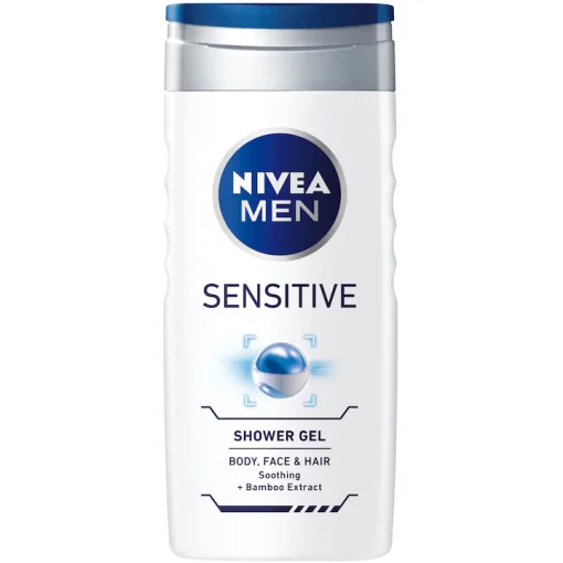 NIVEA GEL DUS 400ML MEN 3 IN 1 SENSITIVE