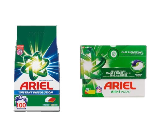 ARIEL PACHET(7.5KG WHITE COLOR+12CAPSULE)